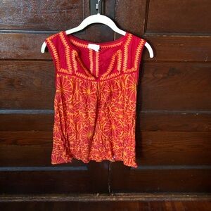 Anthropologie Sleeveless Top by Meadow Rue